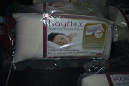 *Care Flex Memory Foam Pillow