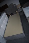 *Grey Velour Single Bed with Headboard 3ft x 6ft