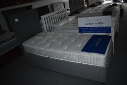 *Adjust-A-Bed Adjustable Single Bed with Relax Premier Pocket Mattress and Headboard 3ft x 6’6”