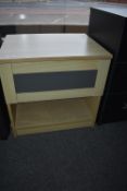 *Single Drawer Bedside Cabinet 16”x20” x 19.5” tall