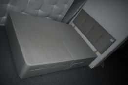 *Double Bed Base with Drawers and Headboard
