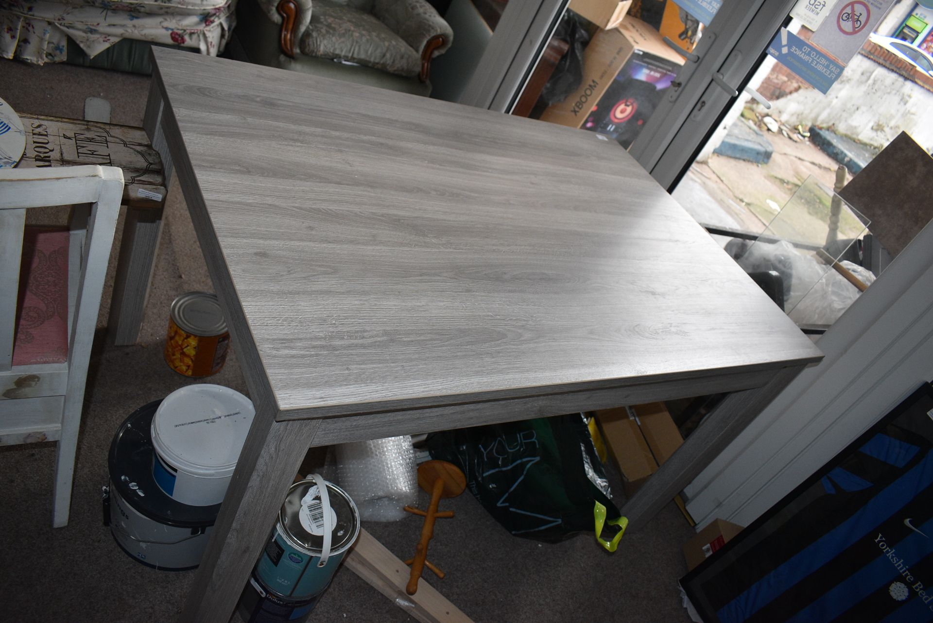 *Grey Ash Effect Table 90x130cm x 76cm tall - Image 2 of 2