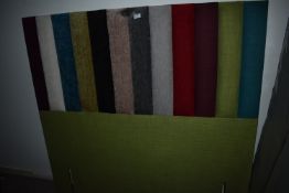 *Wheatcroft 4’6” Multicolour Fabric Headboard