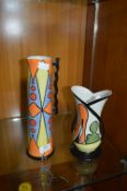 Two Deco Style Lorna Bailey Vases