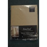 *Beresford Cavendish Pencil Pleat Curtains in Natu