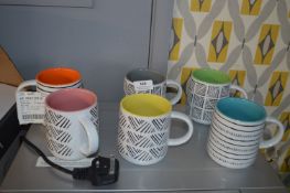 *Mesa 6pc Ceramic Cup Set