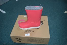 Go Kids Soft Lined Wellies Size: 10/11