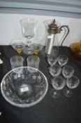 Glassware, Bowls, Goblets, etc.