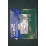 *Varta Rechargeable Battery and Charging Kit