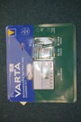 *Varta Rechargeable Battery and Charging Kit