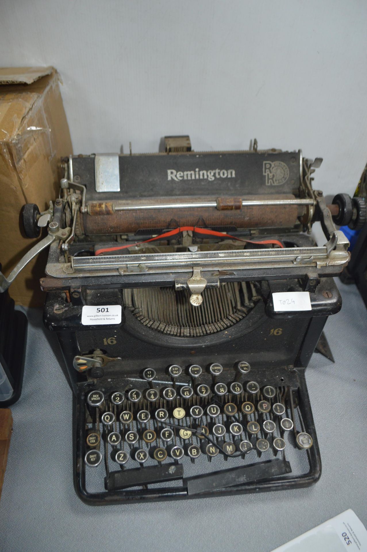 *Vintage Remington Typewriter