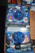 *Two Blue Magic Hover Ball Wonder Spheres