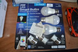 *LED Smart Bulbs 3pk