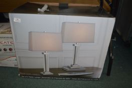 *Set of Two Table Lamps