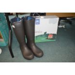 Joules Tall Wellington Boots with Neoprene Lining Size: 11