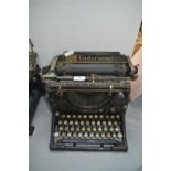 *Vintage Underwood Typewriter