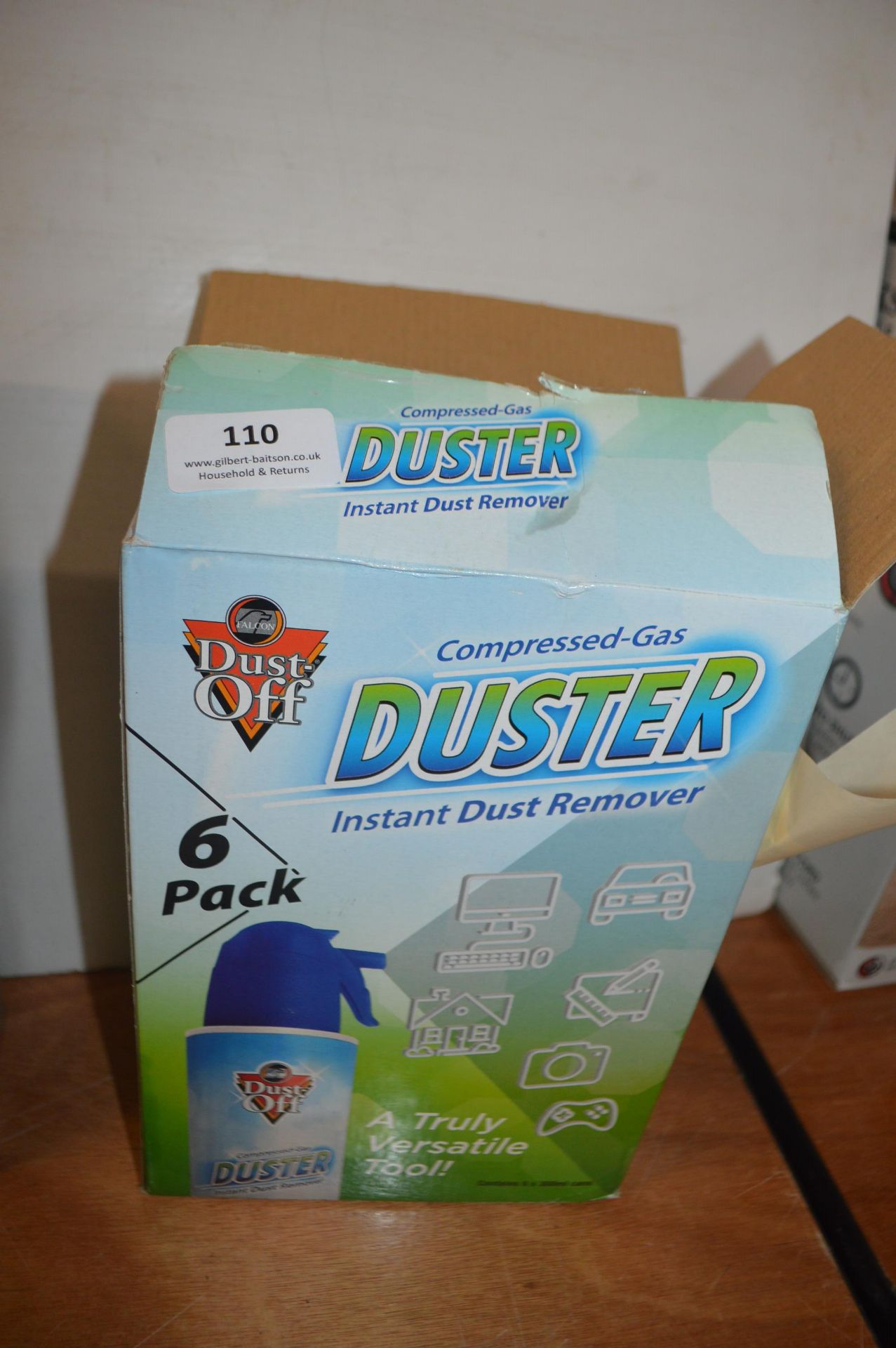 *Compressed Gas Dusters 6pk