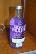 Absolut Wild Berry Flavoured Vodka