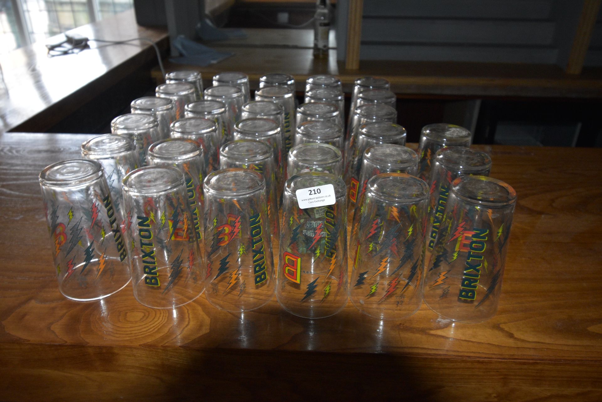 *Thirty-Three Brixton Pint Glasses