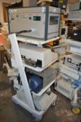 *Olympus Clinical Trolley and Contents Including Carl Stores Endoscope Unit, Ectachem DT60II System,