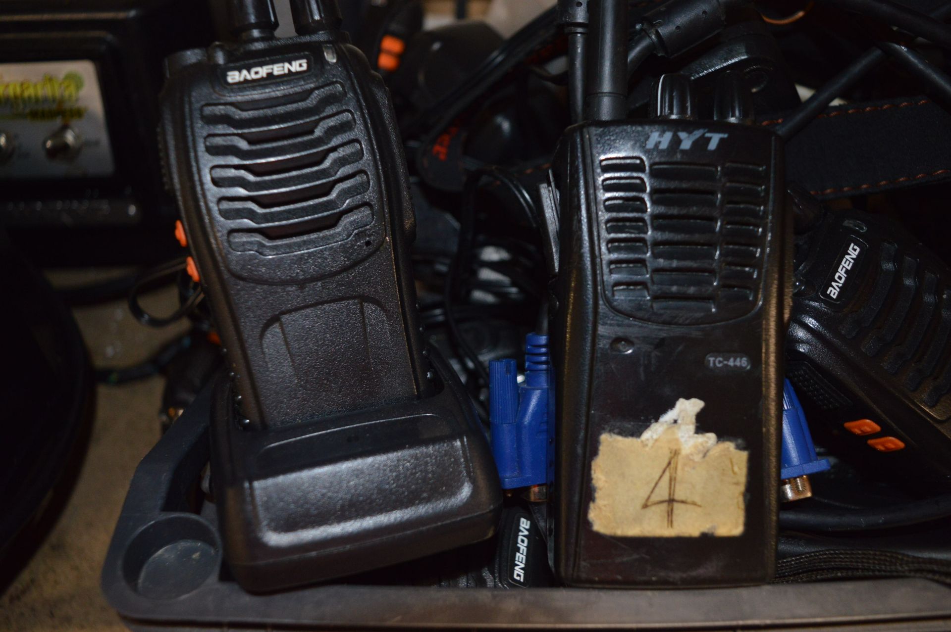*Quantity of Assorted Walkie Talkies with Chargers, and a Radio - Image 2 of 3