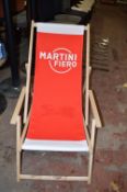 *Four Martini Fiero Deck Chairs