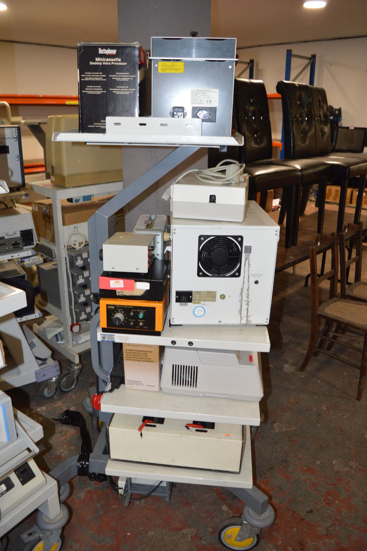 *Olympus Imaging Trolley and Contents Including Scores Card Endoscope, Desktop Voice Processor, etc. - Image 2 of 2