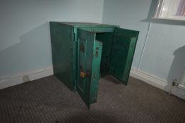 *Vintage Double Door Safe (brackets located on first floor)
