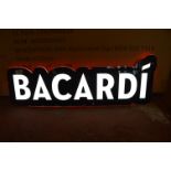 *Bacardi Illuminated Sign