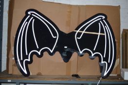 *Illuminated Bacardi Bat Sign 100x150cm
