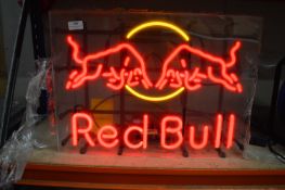 *Neon Red Bull Sign