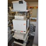 *Olympus Imaging Trolley and Contents Including Scores Card Endoscope, Desktop Voice Processor, etc.