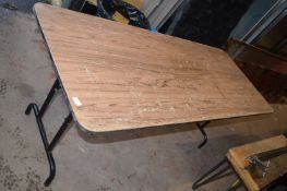 *Rectangular Folding Table 182x75cm x 75cm tall