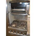 Lincat Four Hob Oven and a Cater Sure Grill