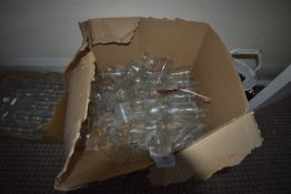 *Box of Assorted Branded Bar Glass