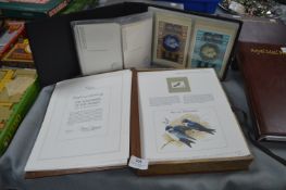 Royal Mail Stamped Postcards plus RSPB Songbirds o