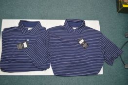 *2x Calloway Short Sleeve Golf Shirts Size: S