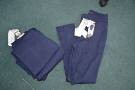 *6x Anne Klein Blue Control Leggings Size: S