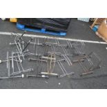 Fifteen Metal Bicycle Stands