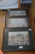 Three Framed Lowry Prints