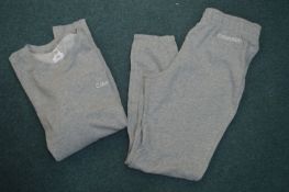 *Calvin Klein 2pc Grey Lounge Set Size: XL