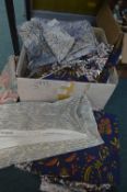 Fabric Samples and Remnants Including Laura Ashley