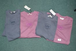 *4x Lee Sweatshirts Size: S