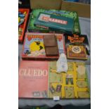 Assorted Vintage Board Games