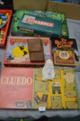 Assorted Vintage Board Games