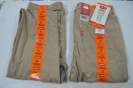 2x Levi's Boy's Trousers Size: 12 years