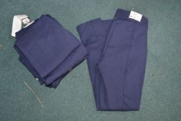 *6x Anne Klein Blue Control Leggings Size: S