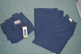 *3x Hilary Radley Ladies Blue Trousers Size: 10