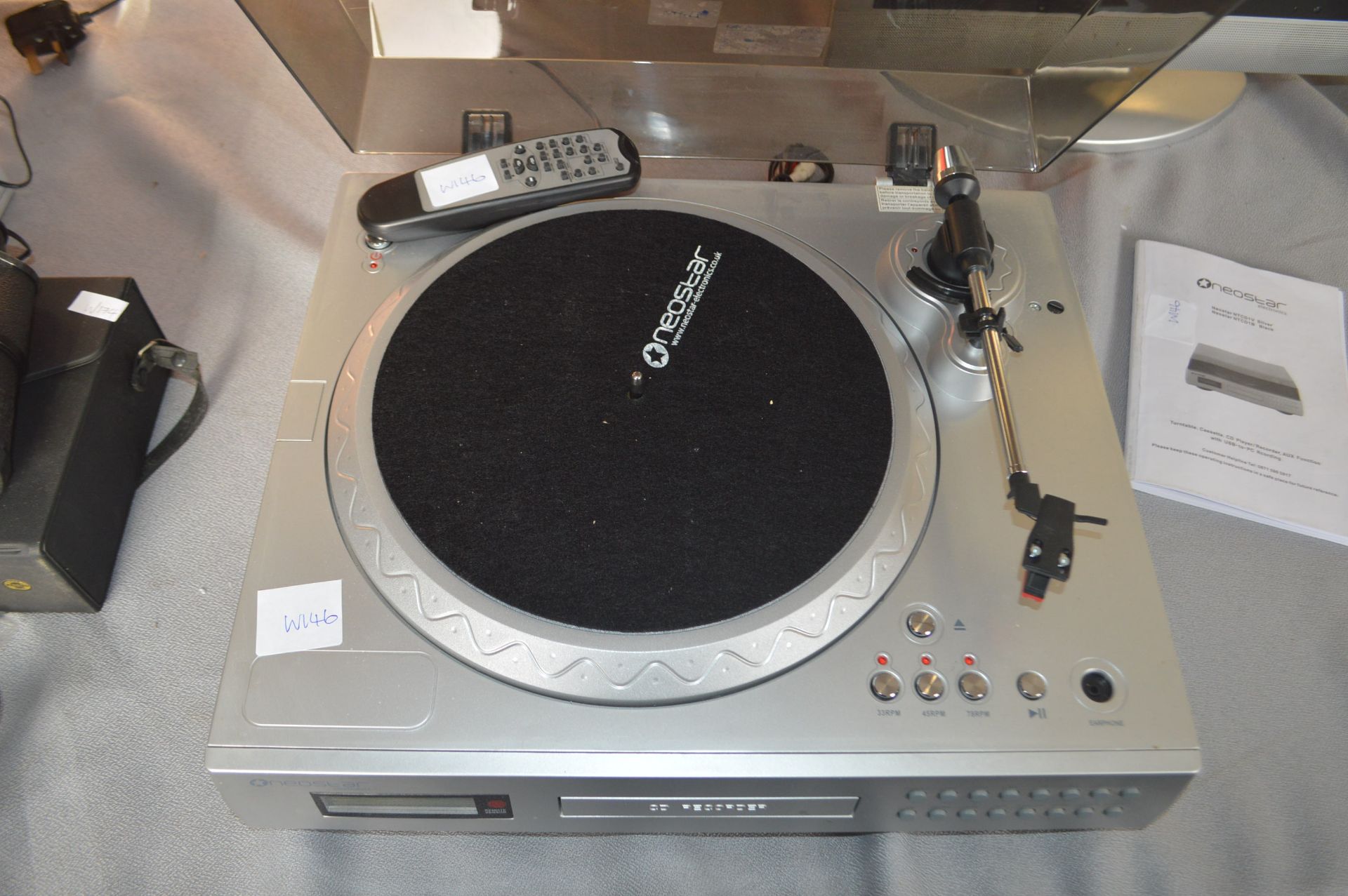 Neostar LP - CD Turntable Recorder - Image 2 of 2