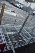 *Chrome Shop Display Stillage 120x80cm x 134cm hig